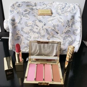 Estee Lauder makeup set and bag (NEW)!